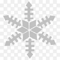 雪花剪贴画-雪花PNG图像