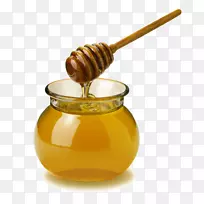蜂蜜食品-麦草毛-蜂蜜PNG