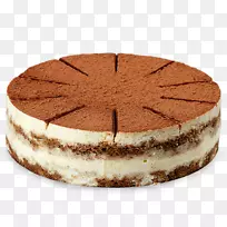 托特提拉米苏海绵蛋糕糖霜摩丝-蛋糕PNG图像