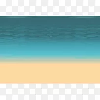 海岸蓝天壁纸-海沙地PNG剪贴画图像