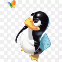 鸭企鹅免费软件linux-linux徽标png