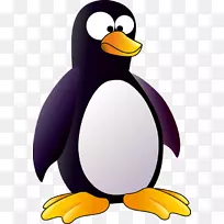 企鹅免费内容剪贴画-Linux徽标PNG