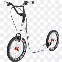 踢踏车折叠式自行车车轮山地车-踢踏车PNG形象