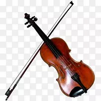 乐器小提琴器乐管弦乐队小提琴及蝴蝶结