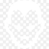 黑白角点图案-吸血鬼PNG