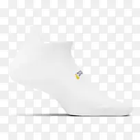 鞋白色图案-白色袜子png图像