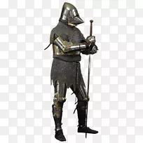 中世纪骑士剪贴画-中级骑士PNG