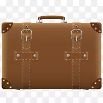 手提箱行李旅行夹艺术-手提箱PNG图像