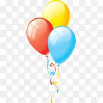 气球剪贴画-彩色气球png图片下载气球