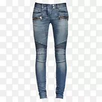 牛仔裤牛仔蓝腰-女式牛仔裤PNG形象