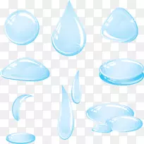 水滴雨-水滴PNG图像