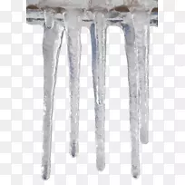冰柱冰雕艺术-冰柱PNG图片