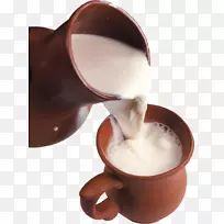 咖啡卡布奇诺牛奶拿铁库米斯牛奶PNG