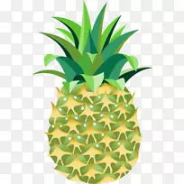 菠萝剪贴画-菠萝PNG图片，免费下载