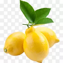 柠檬橘子关键酸橙黄果柠檬PNG