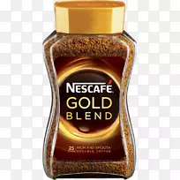 速溶咖啡拿铁卡布奇诺Nescafé-咖啡雀巢金罐PNG