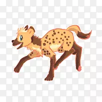 土狼猫长颈鹿-鬣狗PNG