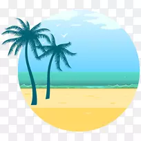 夏季剪贴画-海PNG