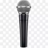 麦克风shure smm 58人声xlr连接器-麦克风png图像