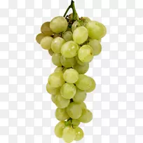 果汁水果葡萄-绿葡萄PNG图像