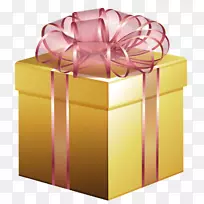 圣诞树圣诞礼物-送礼物-免费下载PNG