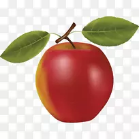 苹果汁剪贴画-红苹果PNG图像