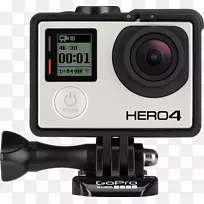 GoPro Hero2动作摄像机-GoPro无摄像头PNG图像