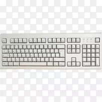 电脑键盘电脑鼠标功能键盘布局快捷键白色键盘png图像