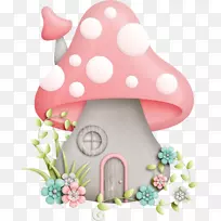 蘑菇博客剪辑艺术-蘑菇屋
