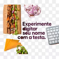 汉堡包素食汉堡电脑键盘食物肉素食汉堡键盘背景