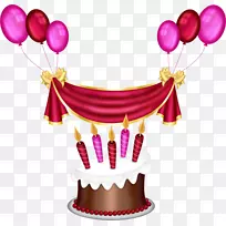 托塔生日玩具气球派对-生日派对气球蛋糕