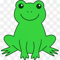 树蛙博客剪贴画-绿色剪贴画