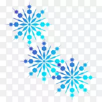 绿色雪花红色剪贴画-雪花悬崖峭壁