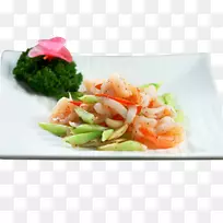 点心哈尔高泰国料理虾素菜-黑胡椒虾王