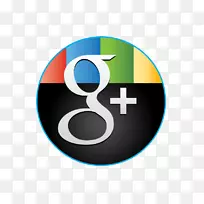 Google+社交媒体图标-Google图标元素绘制
