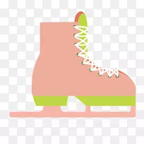 鞋冰鞋溜冰鞋滑冰溜冰鞋