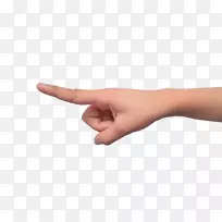 拇指指纹手食指