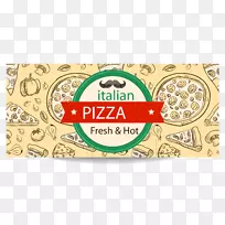 比萨饼香肠意大利菜快餐披萨