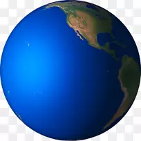 地球三维计算机图形图标.3d-地球-渲染-13