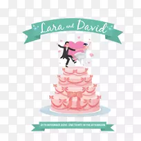 结婚蛋糕生日蛋糕纸杯蛋糕婚礼邀请函-新鲜典雅的婚礼蛋糕创意