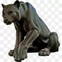 猎豹雕塑豹-猎豹雕塑