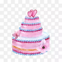 婚礼蛋糕顶部糖蛋糕-婚礼