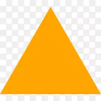 三角形黄色金字塔图案-三角PNG照片