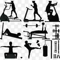 体育锻炼体重训练中心奥林匹克举重体重锻炼-健身