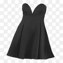 小黑连衣裙-女式连衣裙
