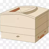 箱形抽屉角木-黄色打印机