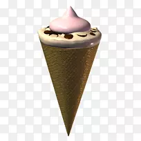 冰淇淋圆锥甜点下载-圆锥形