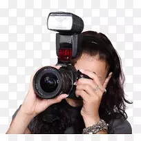 照相机闪光灯女用数码相机拍照