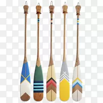 桨独木舟漆桨