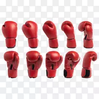 拳击手套，摄影，肖特斯托克-红色拳击手套